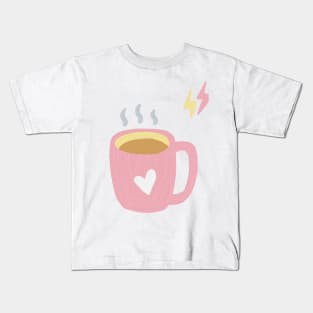 caffeine in coffee Kids T-Shirt
